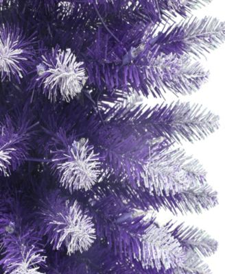 Puleo 6.5FT Pre-Lit Fashion Artificial Christmas Tree