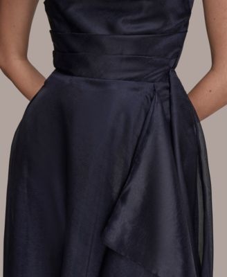 Women's Ruched Strapless Gown