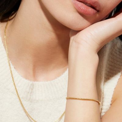  Soft Box Chain Bracelet - Danay