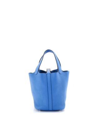 Pre-Owned Hermes PM Picotin Lock Bag Clemence