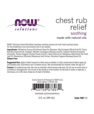 Chest Rub Relief ,2 fl oz