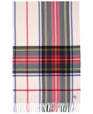 Exploded Plaid Pattern Scarf