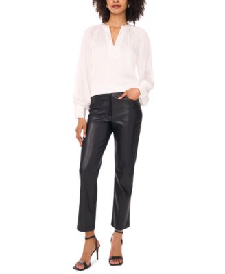 Women's V-Neck Long Sleeve Top