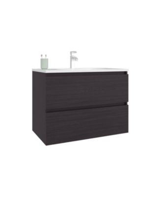 Depew Bathroom Vanity, 2 Drawers, White
