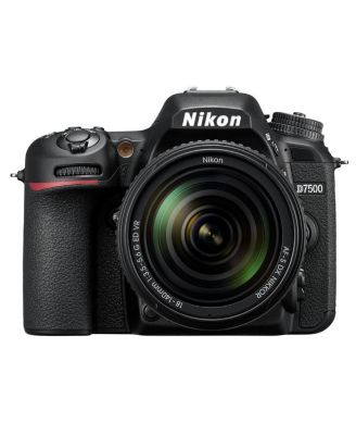 D7500 DSLR with AF-S DX NIKKOR 18-140mm f/3.5-5.6G ED VR Lens