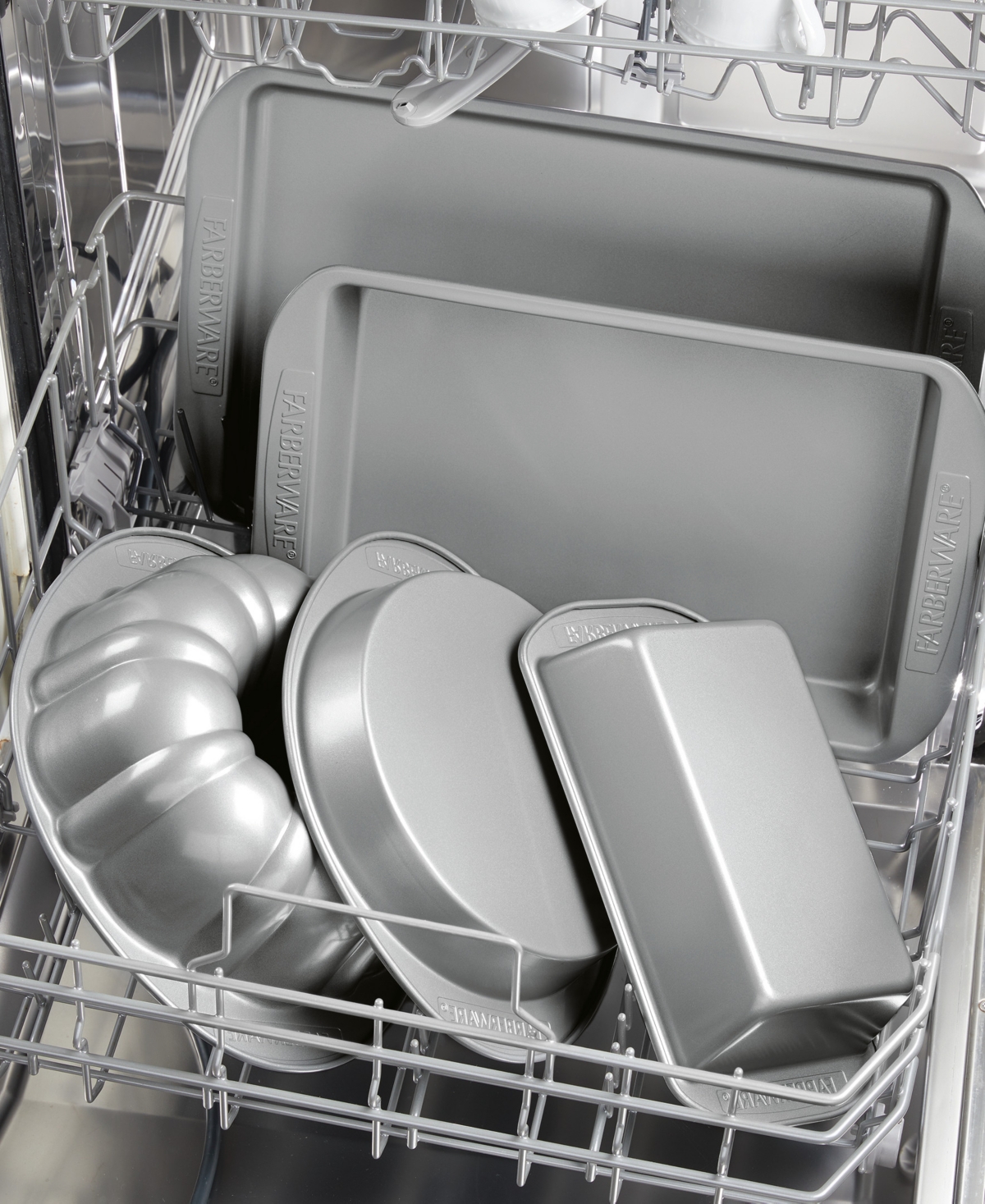 Farberware Specialty Pressure Cookware 4-pc. Bakeware Set In Silver