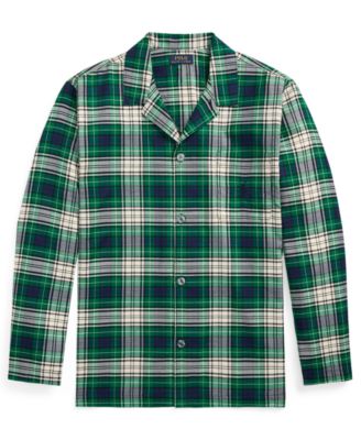 Men's Flannel Pajama Shirt