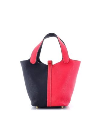 PM Casaque Picotin Lock Bag Clemence