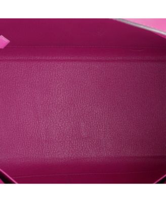 Kelly 35 Handbag Bicolor Evercolor with Brushed Palladium Hardware