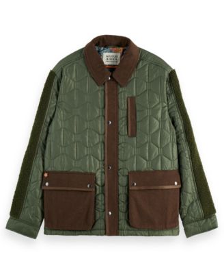 Men's Military Quilted Jacket