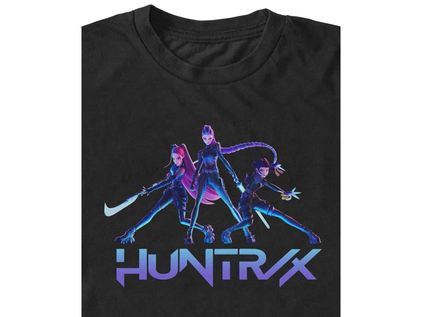 Мужская футболка Fifth Sun K-Pop Demon Hunters Crewneck, цвет: Чёрный — фото 2