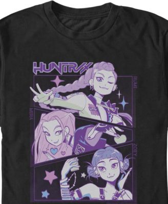 Men's K-Pop Demon Hunters Huntrix Group Panels T-Shirt