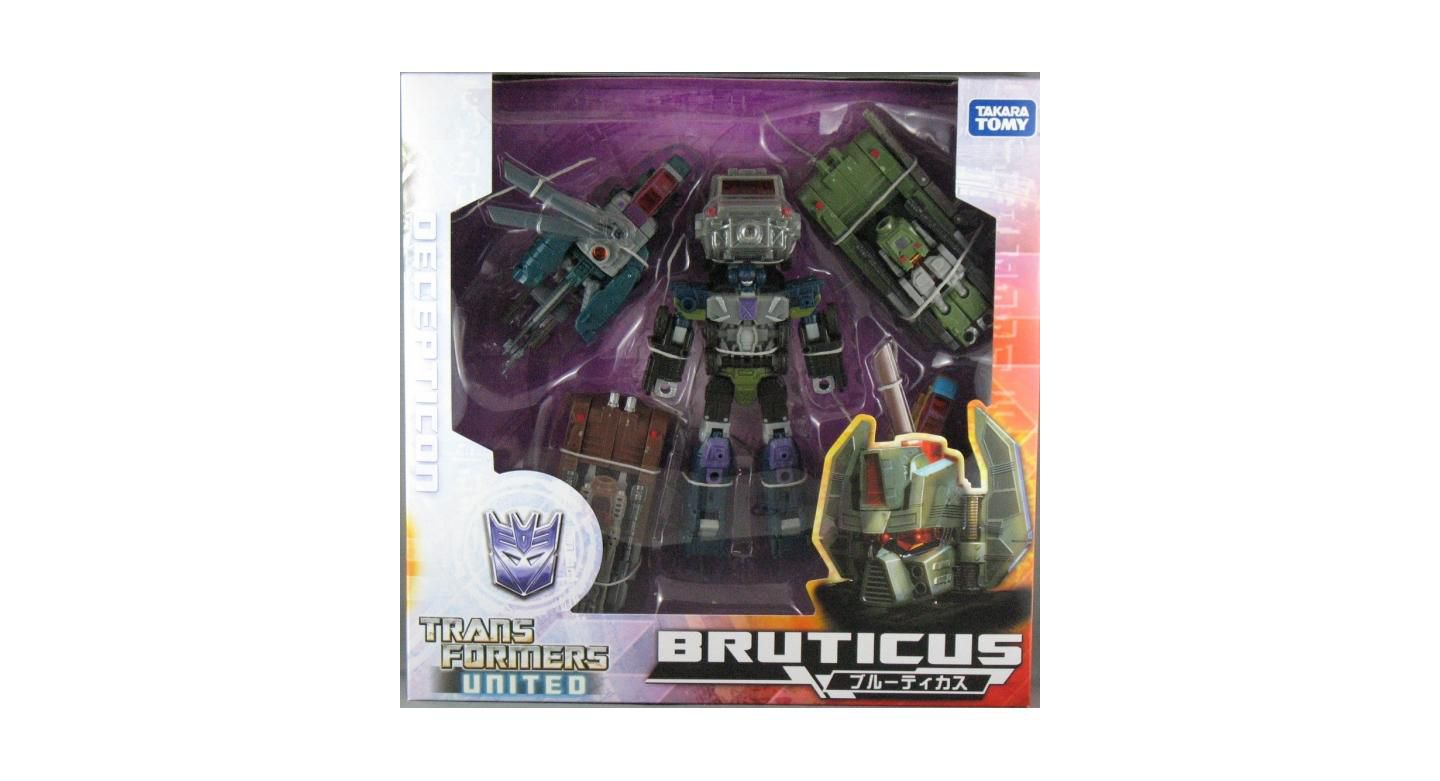 Детские фигурки Transformers Bruticus Limited Edition G1 Color Scheme 5-Piece Action Figure Set, Ages 11+ — фото 1