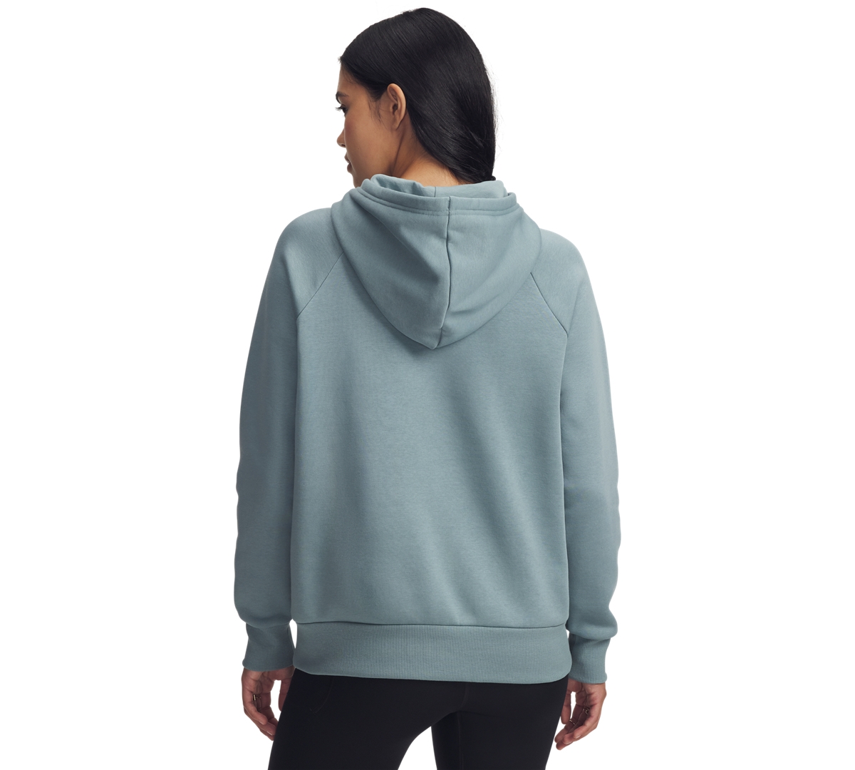 Under Armour Women's Rival Fleece Shimmer Hoodie In Gray