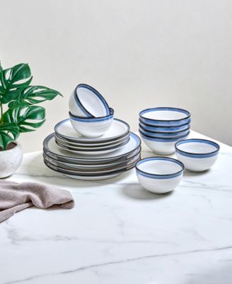 Siterra Santorini 16-Pc. Dinnerware Set, Service For 4