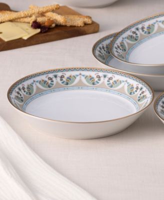 Serene Garden Set of 4 Coupe Dinner Bowls, 9-3/4", 43 oz.