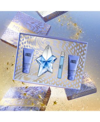 Angel 4 pc. Eau de Parfum Fragrance, Body Lotion, and Shower Gel Gift Set