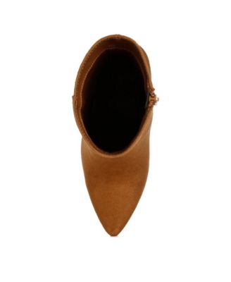 Womens Clubdate Block Heeled Ankle Boots