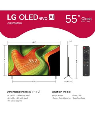 55" Class B5 Series OLED AI 4K Smart webOS TV (2025)