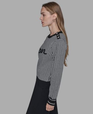 Women's Amour Script Crewneck Sweater