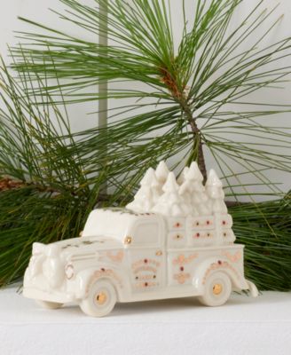 FROM THE VAULT! Mistletoe Park Truck with Trees, Exclusively at Macy’s