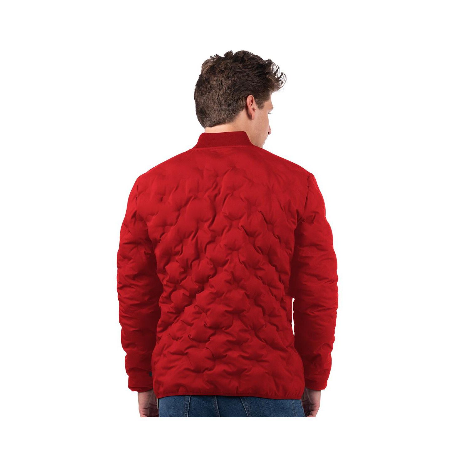 Men's Red Detroit Red Wings Persistence Quilted Full-Zip Jacket