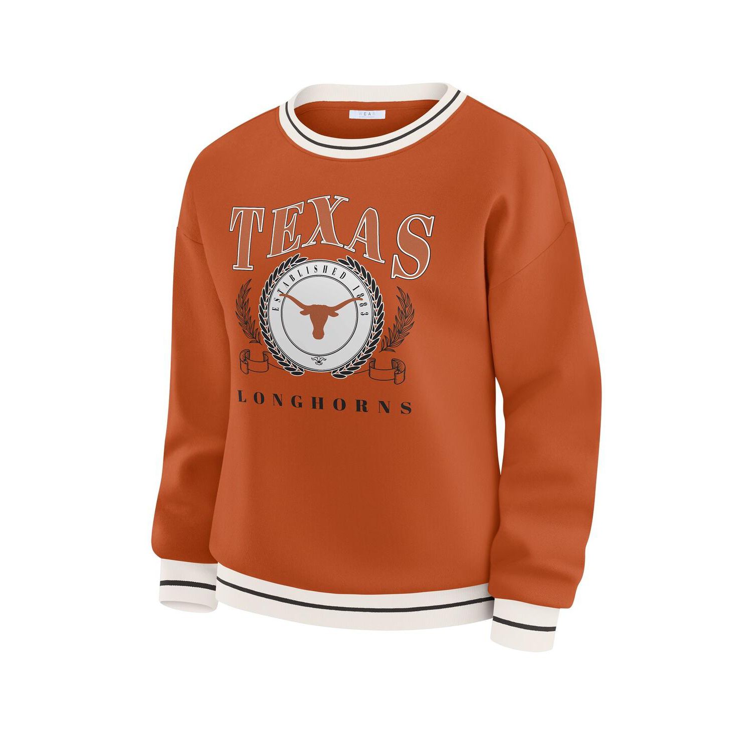 Women's Texas Orange Texas Longhorns Seal Sweatshirt