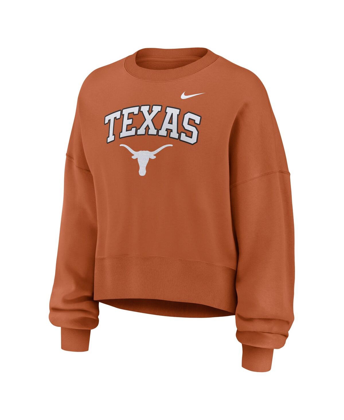 Nike Texas Phoenix Arch  Women's College Pullover Crew In Brown