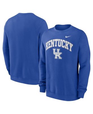 Nike - Men's Royal Kentucky Wildcats Arch Pullover Sweatshirt
