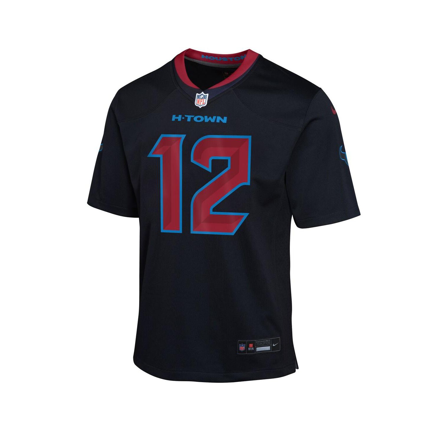 Big Boys and Girls Nico Collins Navy Houston Texans Alternate Game Jersey