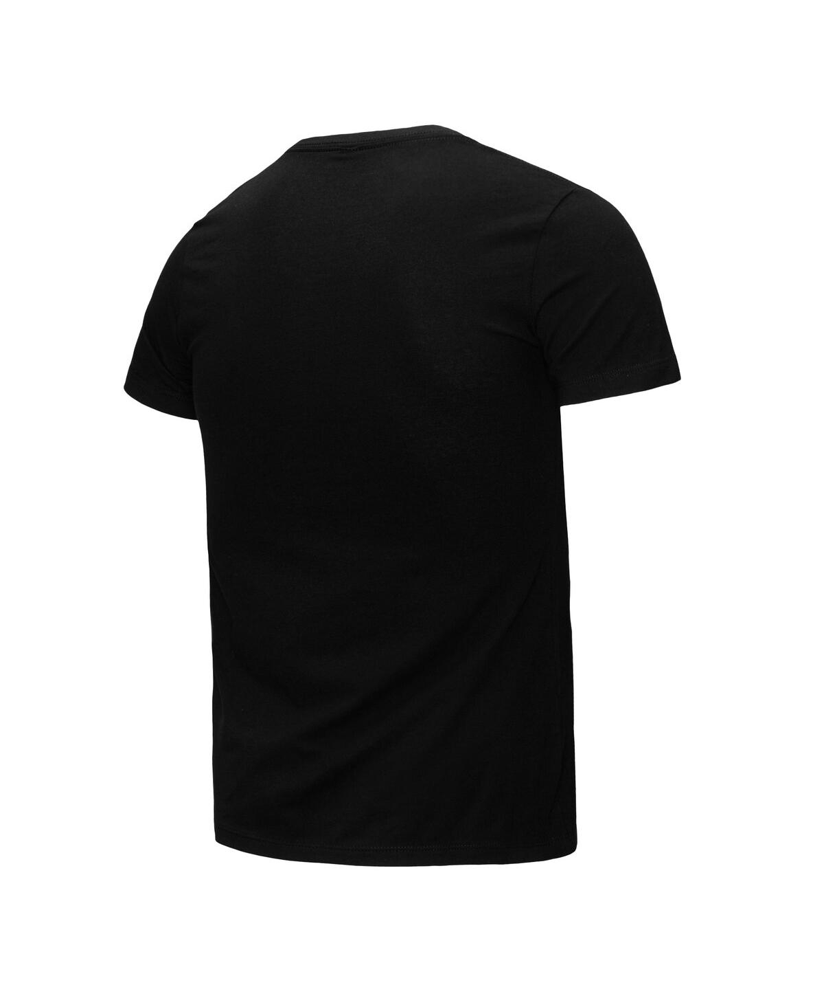 Mitchell & Ness Mike Modano Black Dallas Stars Player Collage Name & Number T-shirt In Black