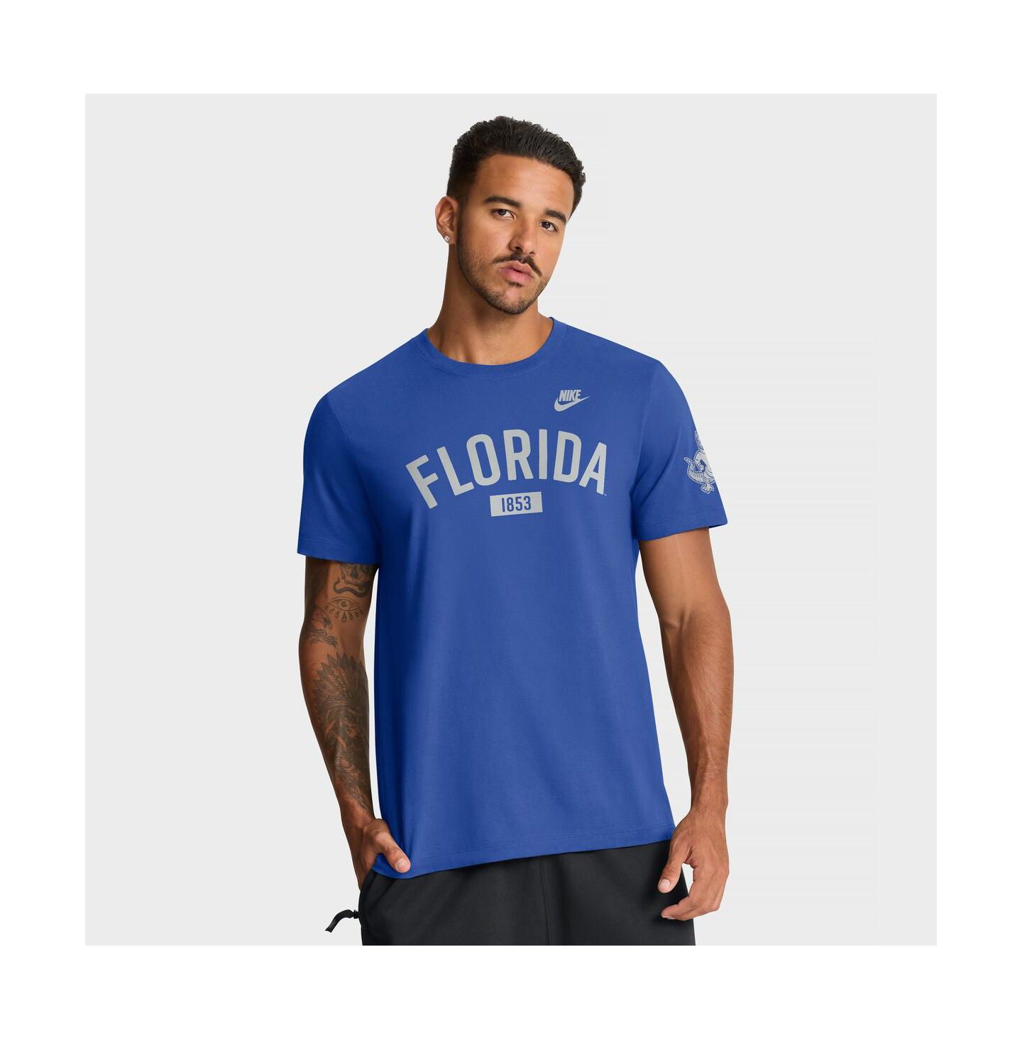 Мужская футболка Nike Royal Florida Gators Legacy Arch — фото 1