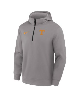 Men's Gray Tennessee Volunteers 2025 Coaches Premium Dri-FIT Quarter-Zip Hoodie
