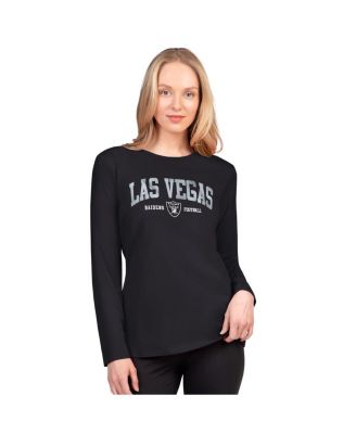 G-III 4Her by Carl Banks - Women's Black Las Vegas Raiders Best Play Long Sleeve T-Shirt
