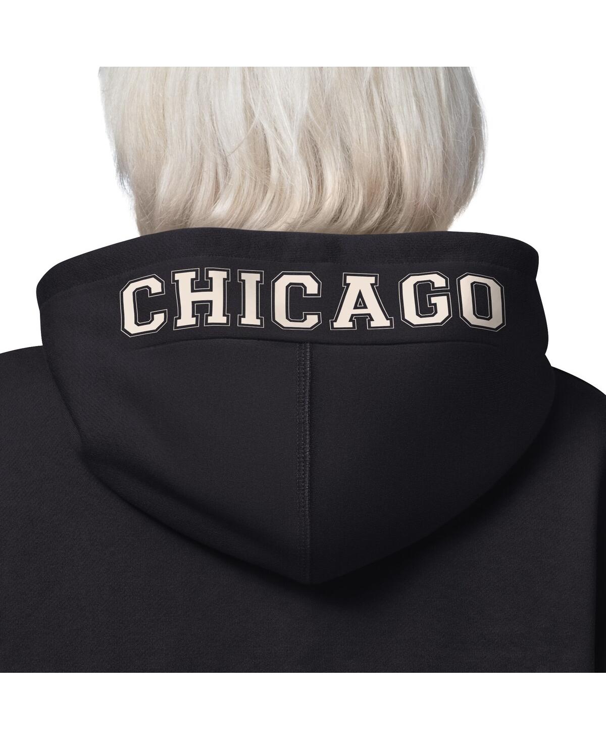 Starter Women's Black Chicago Bears 4th Down Full-Zip Hoodie