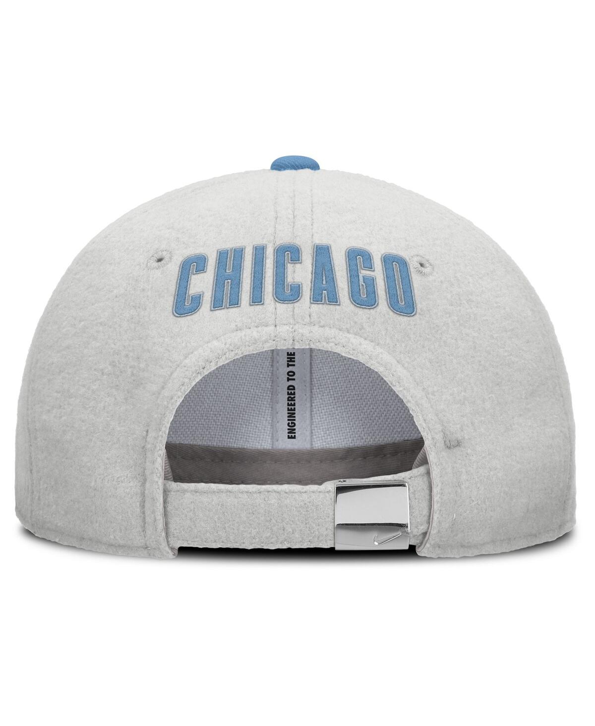 Nike Men's Gray Chicago Cubs Club Adjustable Hat In Neutral