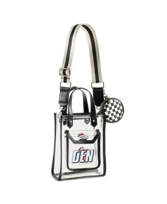 WEAR by Erin Andrews - Denver Broncos Clear Stadium Crossbody Purse with Coin Pouch