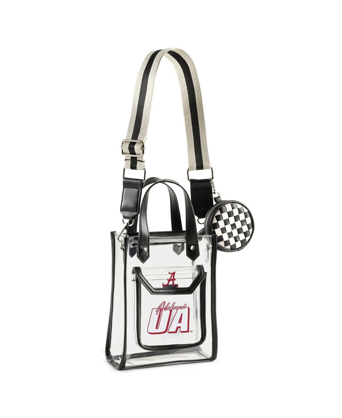 Wear By Erin Andrews Texas Longhorns Clear Stadium Crossbody Purse With Coin Pouch In Multi