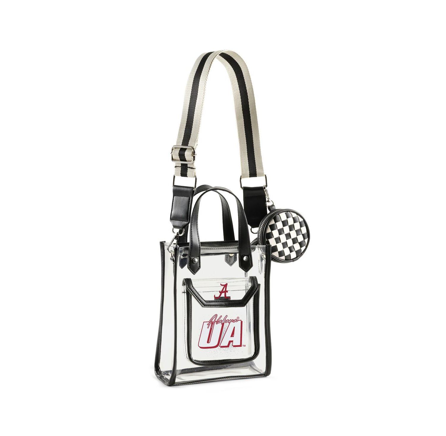 Nebraska Huskers Clear Stadium Crossbody Purse with Coin Pouch