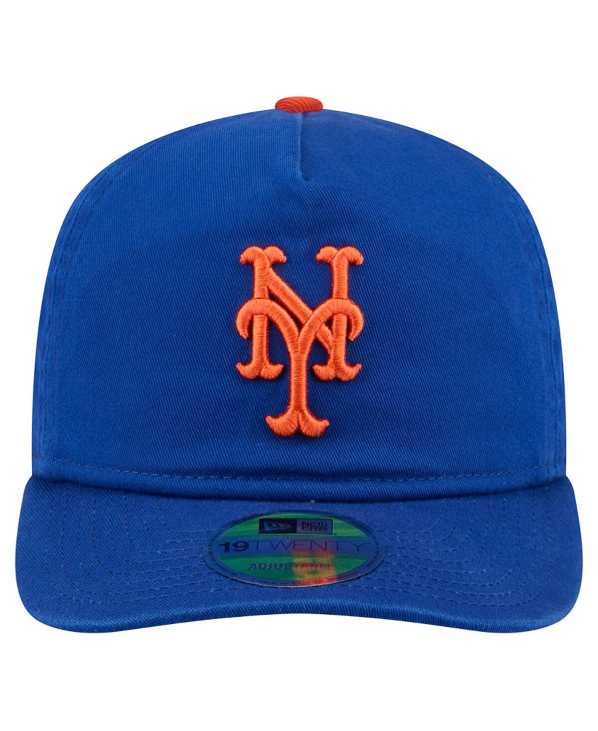 New Era Men's Royal New York Mets Team 19twenty Adjustable Hat In Blue