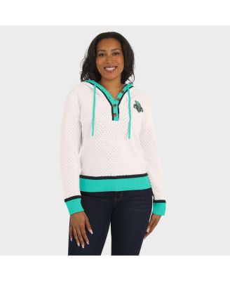 Women's Cream New York Liberty Hooded Sweater
