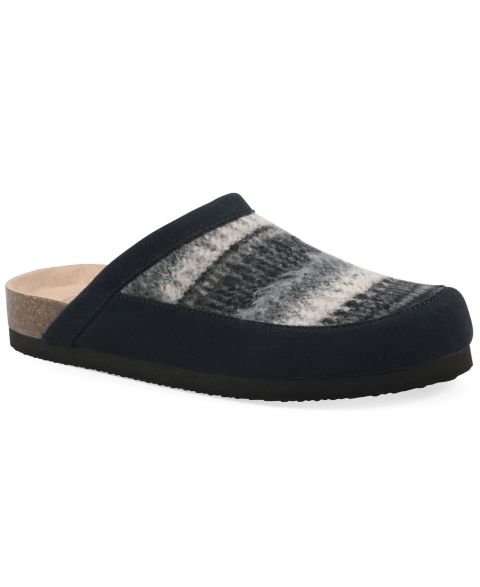 Женские сабо White Mountain Benday Footbeds, цвет: Синий разноцветный