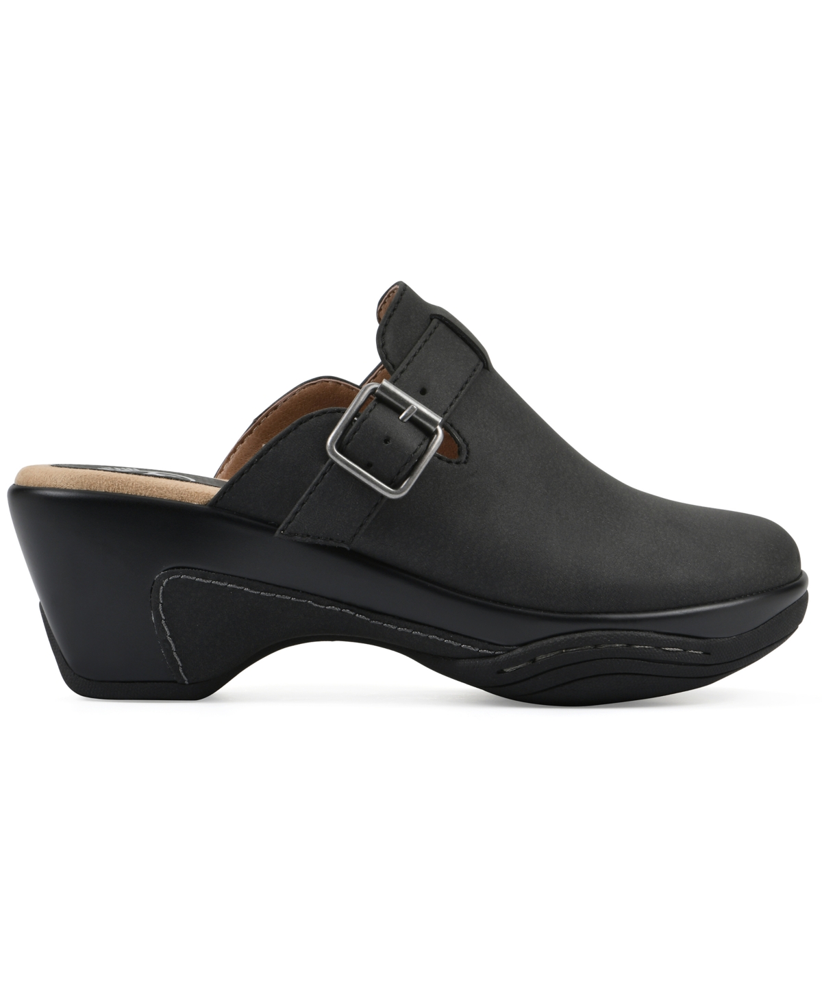 White Mountain Women's Viewed Slip-on Clogs In Black