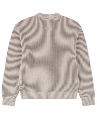 Boys Plated Stitch Crew Sweater