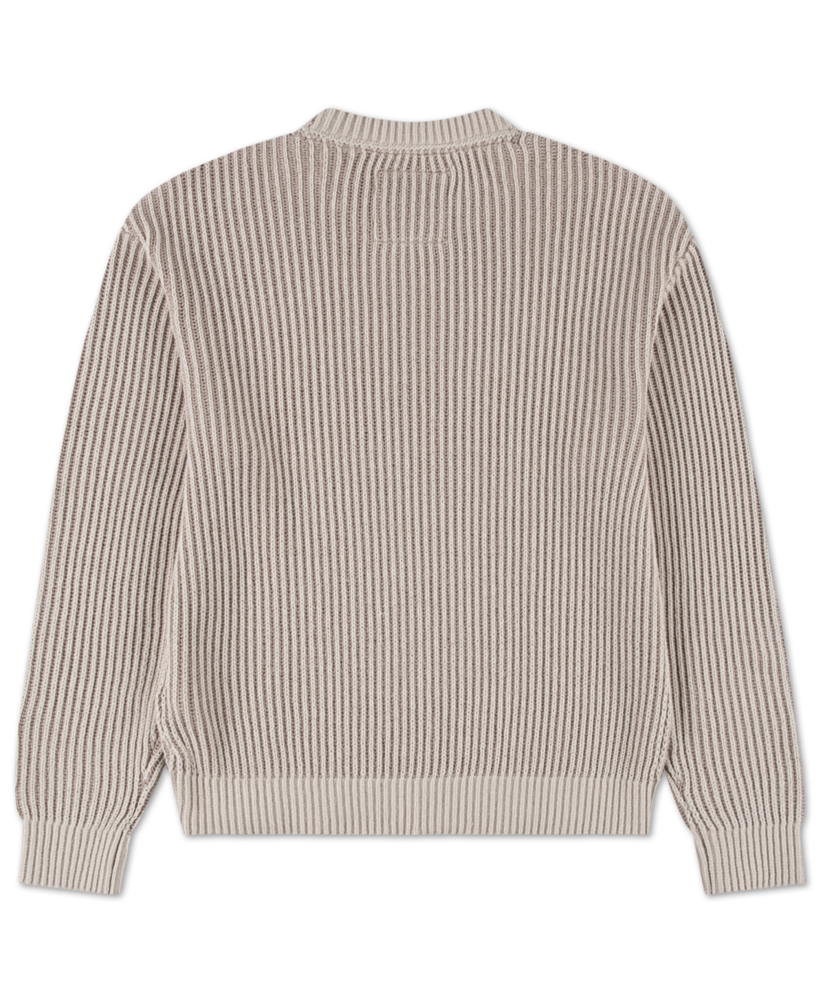 Abercrombie Little And Big Boys Plated Stitch Crew Sweater In Neutral
