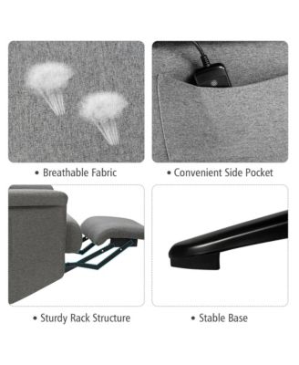 Massage Recliner Chair Swivel Single Sofa Lounge w/Adjustable Headrest