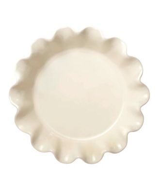Ceramic 10.4" Ruffled Pie Dish