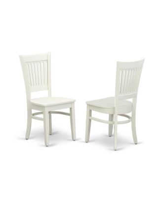 5-Pc Wooden Wooden Seat and Slatted Chair Back - Drop Leaves Dining Table Dinette Room Set