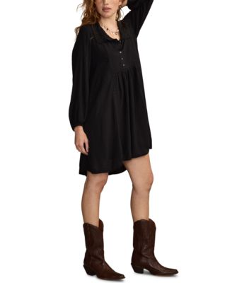 Women's Peter Pan Collar Mini Dress