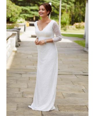 Maternity Chloe Lace Wedding Gown